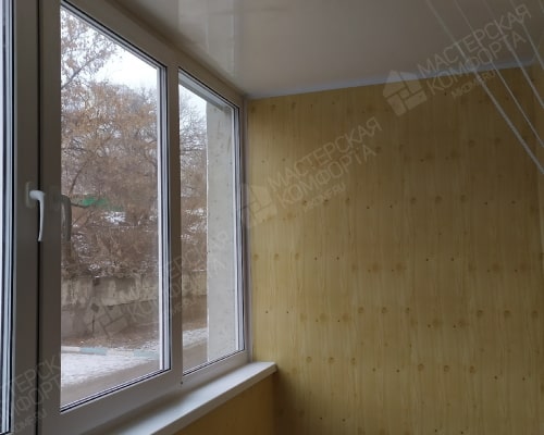 Внутренняя отделка лоджий и балконов