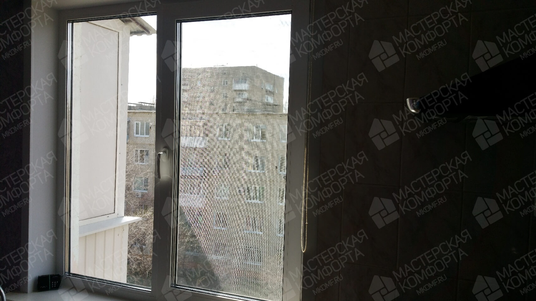 Замена кухонного окна на пр. Строителей