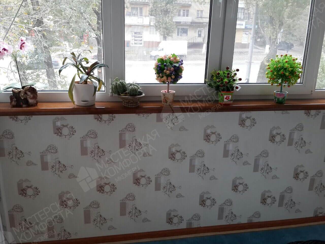 Утепление и отделка балкона ул. Чернышевского