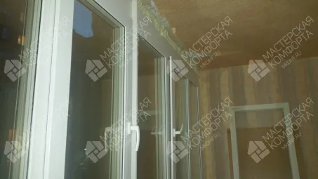 Французское остекление 3-х лоджий ул. 50 лет Октября