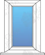 Пластиковое окно глухое Пластиковое окно глухое