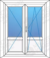 Балконный блок: штульповые балконные двери Балконный блок: штульповые балконные двери
