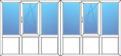 Панорамная лоджия 6-ти метровая Панорамная лоджия 6-ти метровая