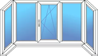 Балкон 2-х метровый