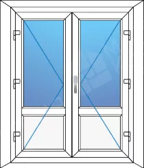 Входная дверь двойная Входная дверь двойная