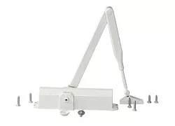 Доводчик MAXBAR 100 с тягой белый Доводчик MAXBAR 100 с тягой белый