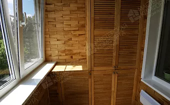 Фото из портфолио: Внутренняя отделка балконов