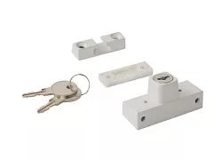 Детский замок с ключом белый Детский замок с ключом белый