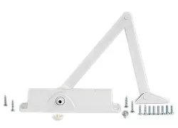 Доводчик Geze TS 1500 с тягой белый Доводчик Geze TS 1500 с тягой белый