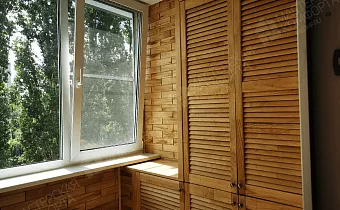 Фото из портфолио: Внутренняя отделка балконов