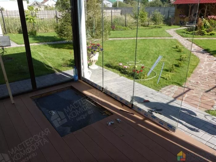 Безрамное остекление в Саратове