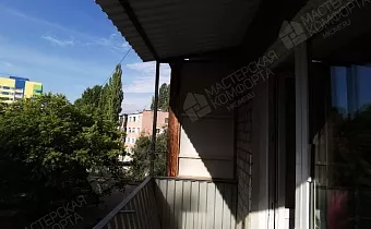 Фото из портфолио: Козырек на балкон