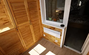 Фото из портфолио: Внутренняя отделка балконов